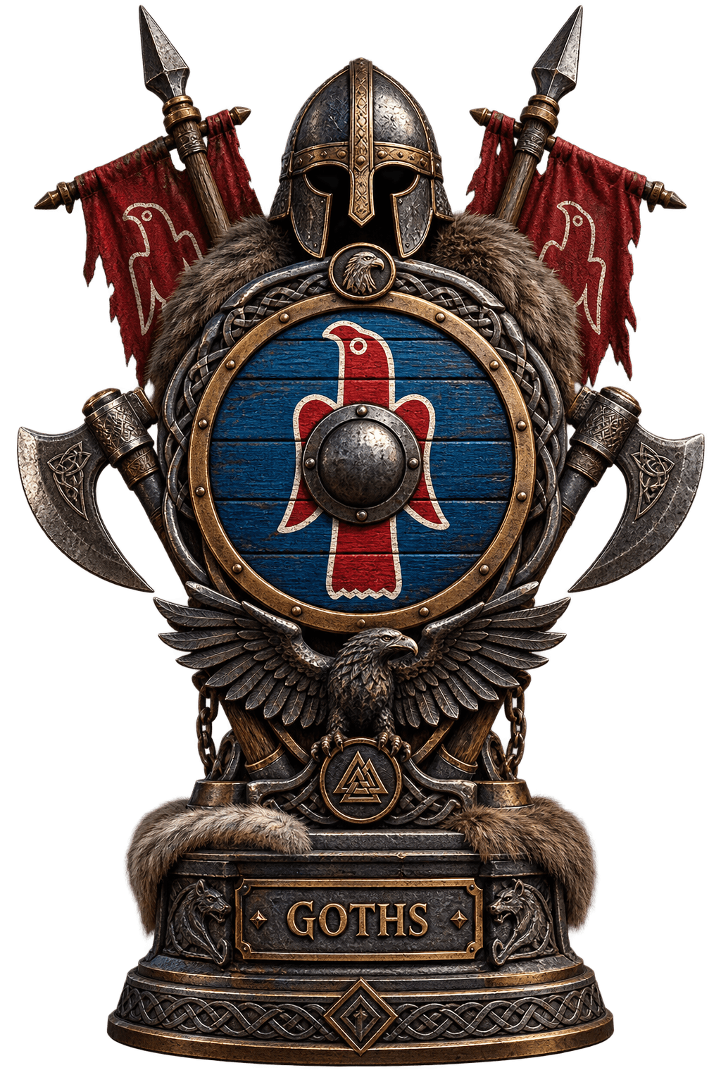 Trophée de la civilisation Goths
