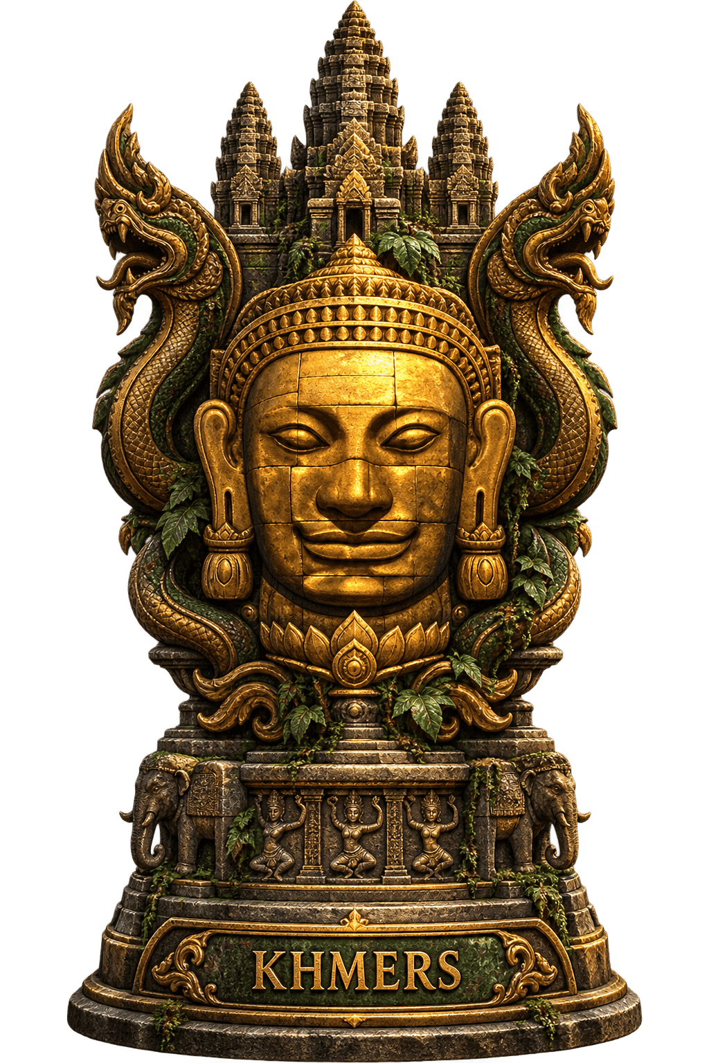 Trophée de la civilisation Khmers