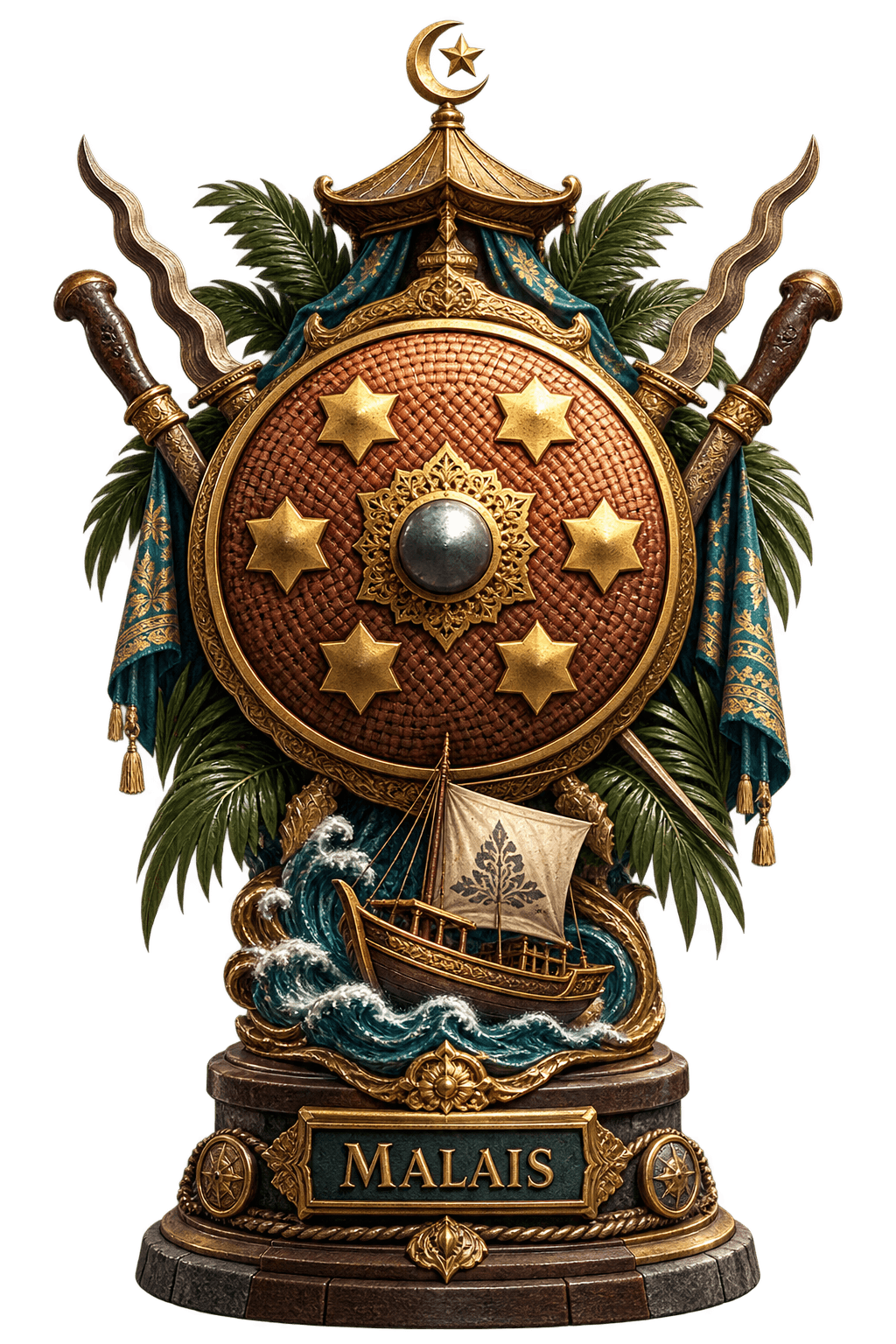 Trophée de la civilisation Malais